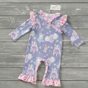 Pete and Lucy Romper - Sleepy Friends